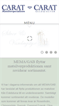 Mobile Screenshot of caratmatsilver.se